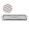 44 Inch X-Marks Fire Pit Grill Grate Heavy Duty Steel Campfire BBQ Cooking Grid